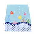 thumbnail image 4 of Robe T-Shirt Fille Jupe Évasée Pompon Poisson à Pois Plage Bouffante Manches Courtes 7 Ans, 4 of 5
