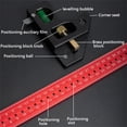 thumbnail image 4 of Outil de Menuiserie Combiné en Alliage d'Aluminium Robuste de 12 Pouces, Mesure d'Angle 45°/90°, Combo de Règle de Précision Multifonctionnelle, 4 of 4
