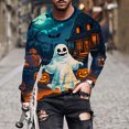 thumbnail image 2 of Pisexur Chandails en Molleton Oversize d'Halloween pour Hommes Chandails en Molleton Graphiques de Festival Amusants Manches Longues Pull Décontracté Col Rond Grande Taille S-6TG, 2 of 5