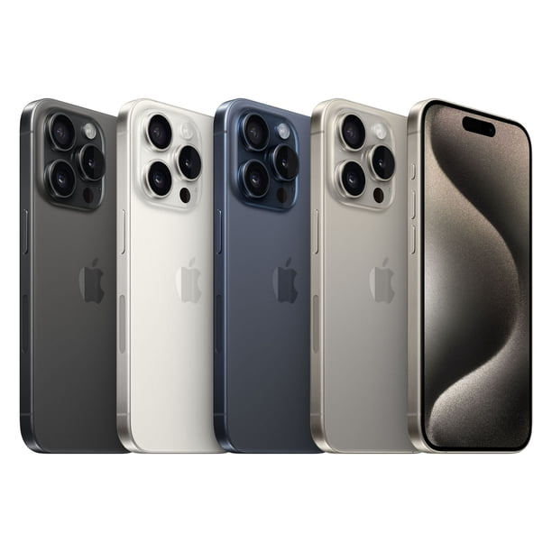 Restored Apple iPhone 15 Pro Fully Unlocked Black Titanium 128GB