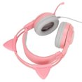 thumbnail image 3 of Gaming Headset, Detachable Cat Ear USB+3.5mm Plug Gaming Headphone Supports Volume Adjustment Microphone Mute For , For, 3 of 8