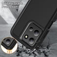 thumbnail image 2 of [PST] Motorola Moto G 5G 2025 Étui Protecteur Rigide, Antichute à Trois Couches Antichoc Robuste Étui Protecteur Rigide, 2 of 5