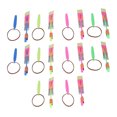thumbnail image 3 of 10 Pcs Jouet de Lance-Pierre à LED Extérieur Lumière Libellule en Bambou Colorée Catapulte de Tir pour Enfants, 3 of 14
