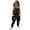 Dark Gray, variant on Stylish Toddler Girls Halloween Jumpsuit Sleeveless Romper Outfit for and Comfortable