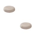 thumbnail image 2 of maskred Round Cushion Stool Covers For Comfortable Seating Polyester Stool Cushions Seat Covers Mild Waterproofing khaki 2Set, 2 of 6