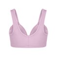 thumbnail image 4 of RKSTN Bras for Women Front Closure Plus Size Full Coverage Bra Solid Color V Neck Underwire One-Piece Everyday Underwear, 4 of 9