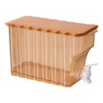 thumbnail image 1 of Refrigerator Cold Kettle with Faucet, Plastic Beverage Dispenser with Spigot for Fruit Tea Flower Tea Milk Tea Water, Free to Add the Fruit, Easily Fit Into the Refrigerator, 1 of 8