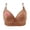 Khaki#bras for women plus, variant on FAVIPT Women's Plus Size Bra Breathable Push Up Daily Bras Adjustable Wireless Floral Print Bra Comfort Senior Underwear Beige,S
