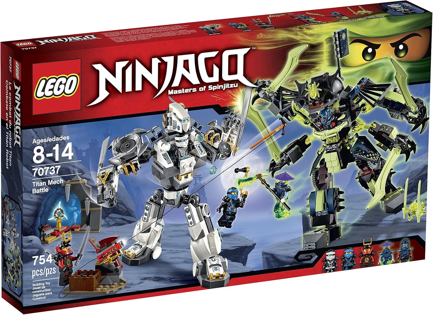 LEGO Ninjago 70737 Titan Mech Battle Building Kit