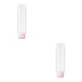 thumbnail image 1 of QualitChoice Travel Bottle Portable Shower Gel Dispensing Container Refillable Leakproof Dispenser Tube Household Organizer 50ML Pink 2Set, 1 of 6