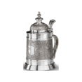 thumbnail image 1 of Pewter Beer Mug Nuremburg Pfeffersäcke (Pepper Bags), 1 of 1