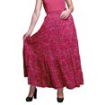 thumbnail image 1 of Bimba SkirtsForWomen Long Length Cotton Printed Maxi Boho Summer Skirt, 1 of 5