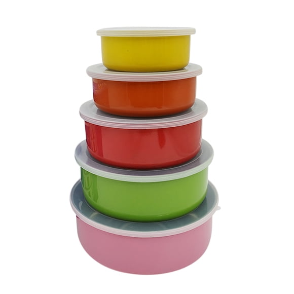 Jovati Stainless Steel Mixing Bowls with Lids Set (5 Piece)