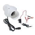 thumbnail image 1 of HLONK 12v Extractor Fan Low Noise Inline Duct Hydroponic Air Blower Exhaust Fan, 1 of 21