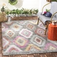 thumbnail image 4 of SAFAVIEH Montage Weston Geometric Indoor/Outdoor Area Rug, 4 of 7