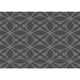 thumbnail image 1 of Ahgly Company Machine Washable Indoor Rectangle Transitional Platinum Gray Area Rugs, 6' x 9', 1 of 7