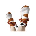 thumbnail image 1 of Knitted Crocodile Socks 3D Animal Socks Knitting Pattern Socks Fun Christmas Gift to Kids Adults, 1 of 5