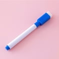 thumbnail image 2 of GZJCKJY 1 Pcs Magnetic Dry Erase Markers with Eraser Cap, White Board Mini Dry Erase Markers, Fine Point Tip White Board Markers for Office Supplies, 2 of 9