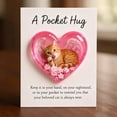 thumbnail image 3 of G Memorial Keepsake Pocket With Hugging Design Style G For Cherished Memories Pet Remembrance And Special Token Holder Acrylic Material, 3 of 5