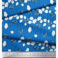 thumbnail image 3 of Soimoi Rayon Fabric Stripe & Floral Artistic Decor Fabric Printed Yard 42 Inch Wide, 3 of 3