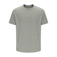 thumbnail image 4 of Besolor T-Shirt d'Été pour Homme à Manches Courtes, Col Rond Classique, T-Shirts Décontractés, Couleur Unie, Hauts Basiques, 4 of 5