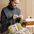 thumbnail image 4 of 5 Strands Milk Cotton Doll Crochet Diy Knitting Thread Baby Sweater Wool Ball, 4 of 6