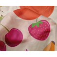 thumbnail image 4 of oneOone Silk Tabby Light Peach Fabric Fruits Craft Projects Decor Fabric Printed By The Yard 42 Inch Wide, 4 of 4