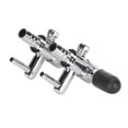 thumbnail image 3 of Aquarium Air  Control Lever Valve, Aquarium Control Valve Practical Durable Stainless Steel  For Fish Tank For Air Pump For Aquarium 2 Head, 3 of 8
