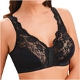 thumbnail image 1 of Plus Size Push Up Bra Solid Color Bra Without Steel Ring Push Up Plus Size Mother Lace Underwear, 1 of 5