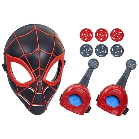 Marvel Spider-Man: Across the Spider-Verse Web Action Gear, Miles Morales Mask and Gauntlets