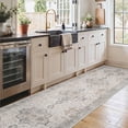 thumbnail image 2 of KUETH 2.5X6 Runner Rug Machine Washable Kitchen Runner Rug for Floor and Hallway Non Slip Throw Area Rug with Rubber Backing for Living Room Entryway Bedroom and Dining Room, 2 of 8