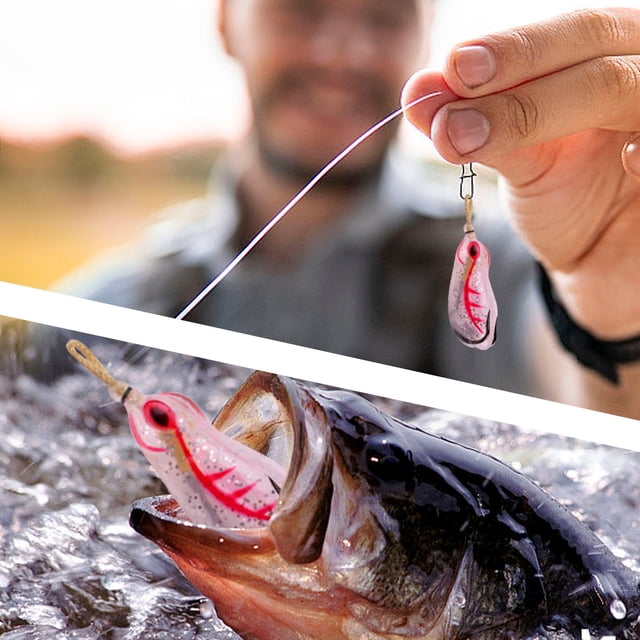 Improved Bait 13g 6.0cm Black Fish Bait Lifting Hook