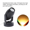thumbnail image 3 of amdohai Lumière de Scène LED Mini Faisceau AC85-265V Noir Blanc 1W Rotation 360°, 3 of 7