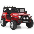 thumbnail image 1 of Patiojoy Kids Ride on Truck 12V Electric Truck w/Remote Control Battery Powered Ride on Toy Car Red, 1 of 10