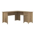 thumbnail image 1 of Bush Furniture Salinas L Shaped Desk with Storage, 60W, Reclaimed Pine, 1 of 11
