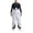 Pantalons de Neige Grishommes et Femmes, variante sur FAVIPT Hommes Femmes Pantalon Salopette de Ski Imperméable Pantalon Salopette Coupe-Vent Isolé Pantalons de Neige avec Poches Hiver Extérieur Hiver Ski Planche à Neige Pantalons Noir,P