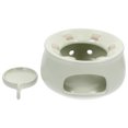 thumbnail image 1 of 1 Pc Tea Warmer Ceramic Candle Stand Teapot Heater Base Tea Stove Candle Holder, 1 of 8