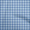 thumbnail image 1 of oneOone Rayon Turquoise Blue Fabric Check Fabric For Sewing Printed Craft Fabric By The Yard 56 Inch Wide, 1 of 4