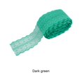 thumbnail image 4 of Youkk 1/2/3/5 Designs With White Lace Ribbon - Multifunctional And Widely Used Fabric Feels Comfortable To Touch Dark green 1 Pc, 4 of 6