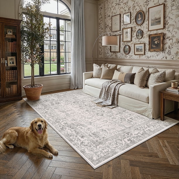 BERTHMEER 9'x12' Area Rugs for Living Room Bedroom Office Dining