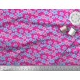 thumbnail image 2 of Soimoi Poly Georgette Fabric Artistic Floral Print Sewing Fabric Yard 42 Inch Wide, 2 of 3