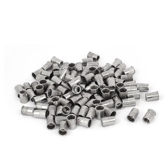 Unique Bargains M8 x 17mm Bande Fraisée Tête Aveugle Rivet Écrou Insert Écrousert 100 Pcs