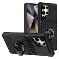thumbnail image 2 of Fashion Case with Holder Stander Kickstand Drop Resistant Shockproof Case For Samsung Galaxy S25 Ultra, 2 of 7