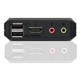 thumbnail image 5 of IOGEAR GCS92HU - KVM / audio switch - 2 x KVM / audio - 1 Utilisateur local - de Bureau, 5 of 5