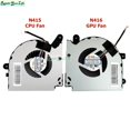 thumbnail image 2 of Laptop CPU GPU Cooling Fan Cooler for MSI Creator 17M A9SD (MS-17F3) A9SE A10SD Notebook PC Fans Radiator PAAD06015SL N416 N415 CPU FAN N415, 2 of 6