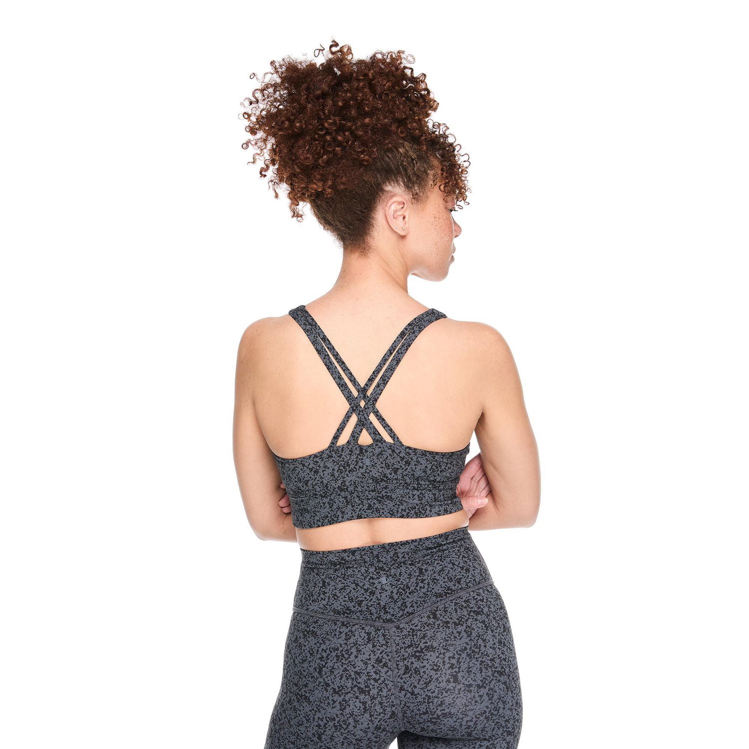 Athletic Works Women's Double Strap Sports Bra