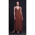 thumbnail image 5 of Bimba Bird Printed Adjustable Spaghetti Strap Long Maxi Dress Summer Beachwear-X-Large, 5 of 5