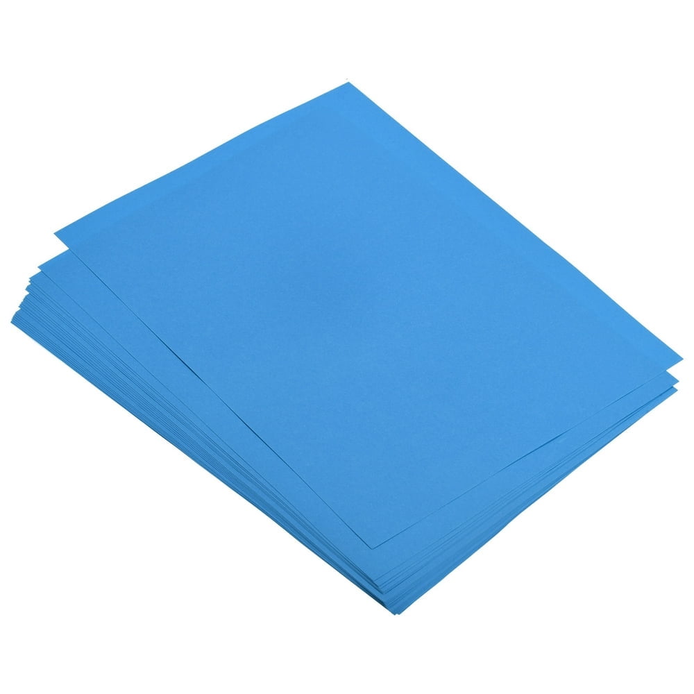 YOPTOP Colored Copy Paper 8.3x11.7 Inch Printer Paper 17.6lb/80gsm Lake Blue 25 Sheets for Office Printing,lakeblue