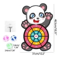 thumbnail image 2 of Planche de Fléchettes à Balle Collante Motif Panda C pour Enfants, Cible à Velcro, Jouet à Lancer Intérieur Extérieur, 2 of 4