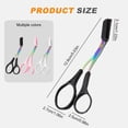 thumbnail image 4 of Dvkptbk Eyebrow trimmer 3PCS Eyebrow Trimmers Scissor New Eyebrow Scissors with Comb Precision Eyebrow Trimming Scissors Non-Slip Eyebrow Cutter Hair Removal Eyebrow Scissors, 4 of 9